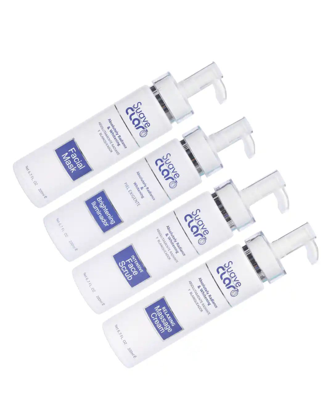 4 In 1 | The Spanish Brightening Ritual: Restore Your Skin's Natural Luminosity - Suave Claro Luxe