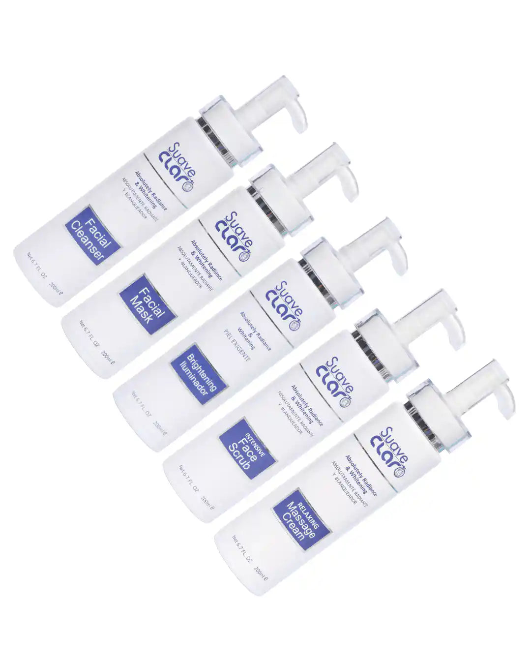 5 In 1 Bundle | The Spanish Brightening Ritual: Restore Your Skin's Natural Luminosity - Suave Claro Luxe