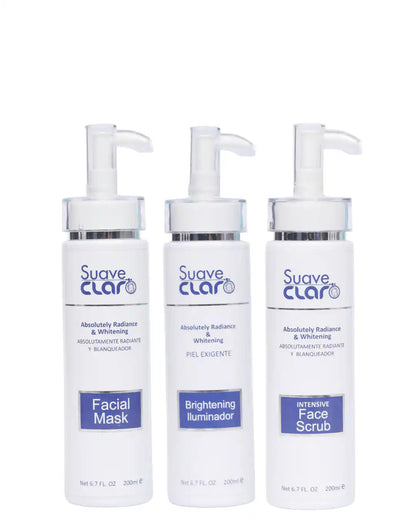 Facial Cleanser, Intensive Face Scrub, Facial Mask - Suave Claro Luxe
