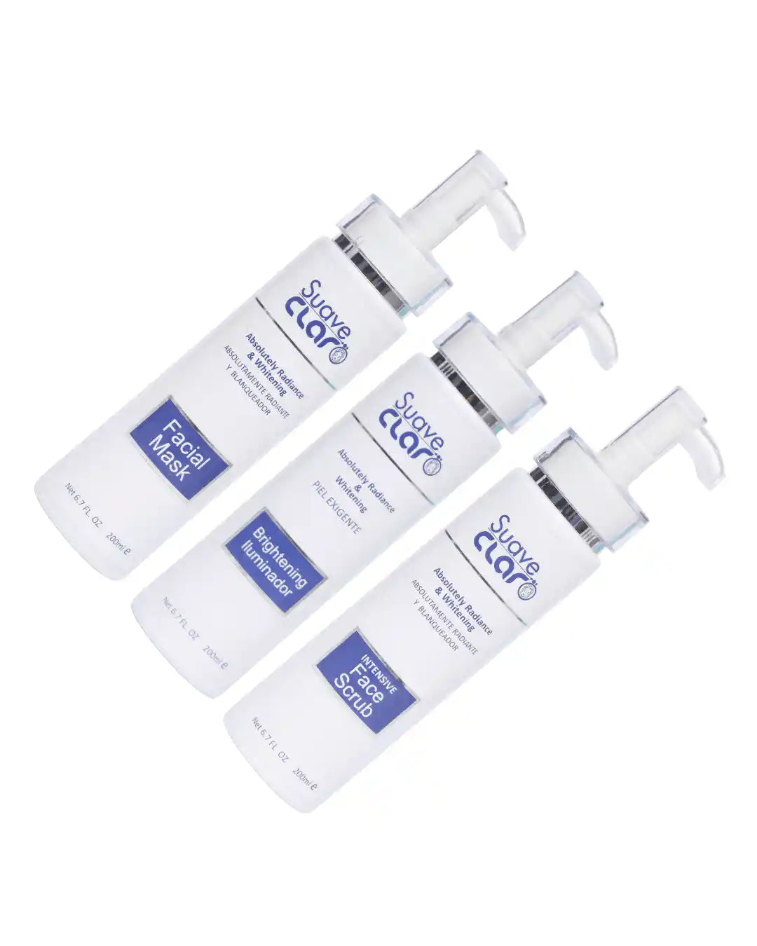 Facial Cleanser, Intensive Face Scrub, Facial Mask - Suave Claro Luxe