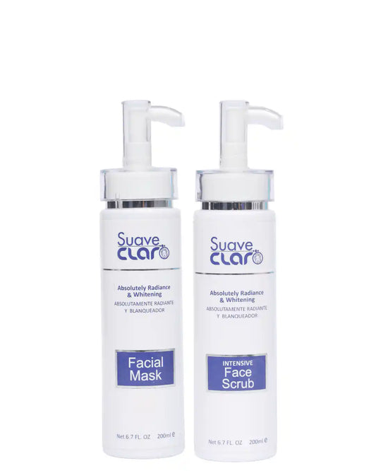 Intensive Face Scrub & Facial Mask - Suave Claro Luxe