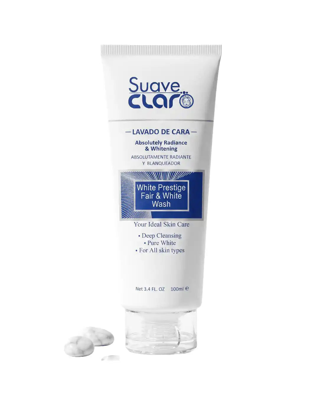 White Prestige Fair & White Face Wash - Suave Claro Luxe